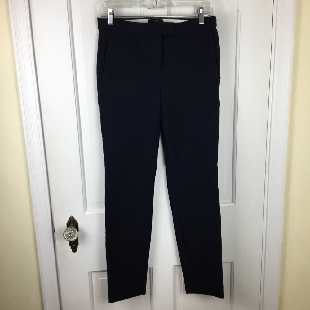 J. Crew Ryder Ankle Pant Navy Blue Size 2